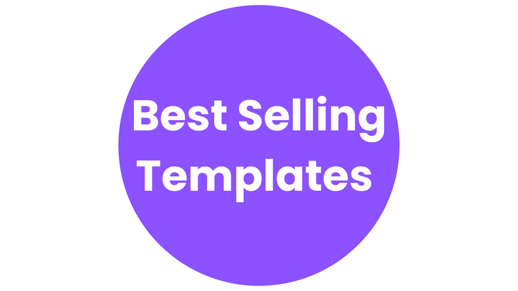 Best Selling Templates