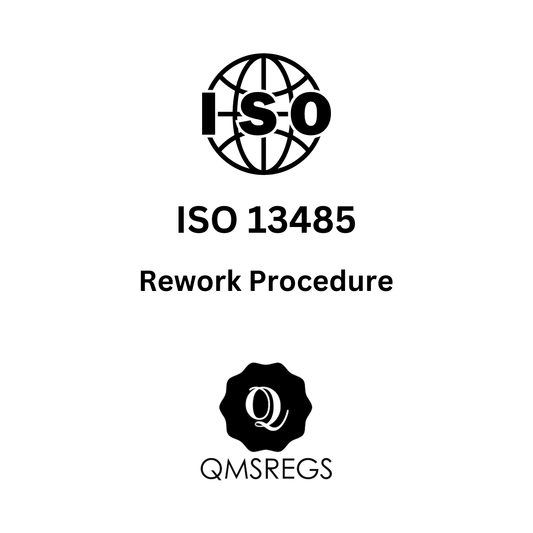 ISO 13485 Rework Procedure Template