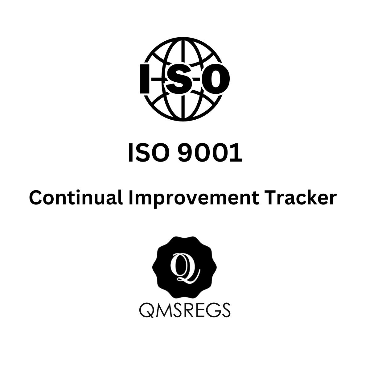 ISO 9001 Continual Improvement Tracker Template