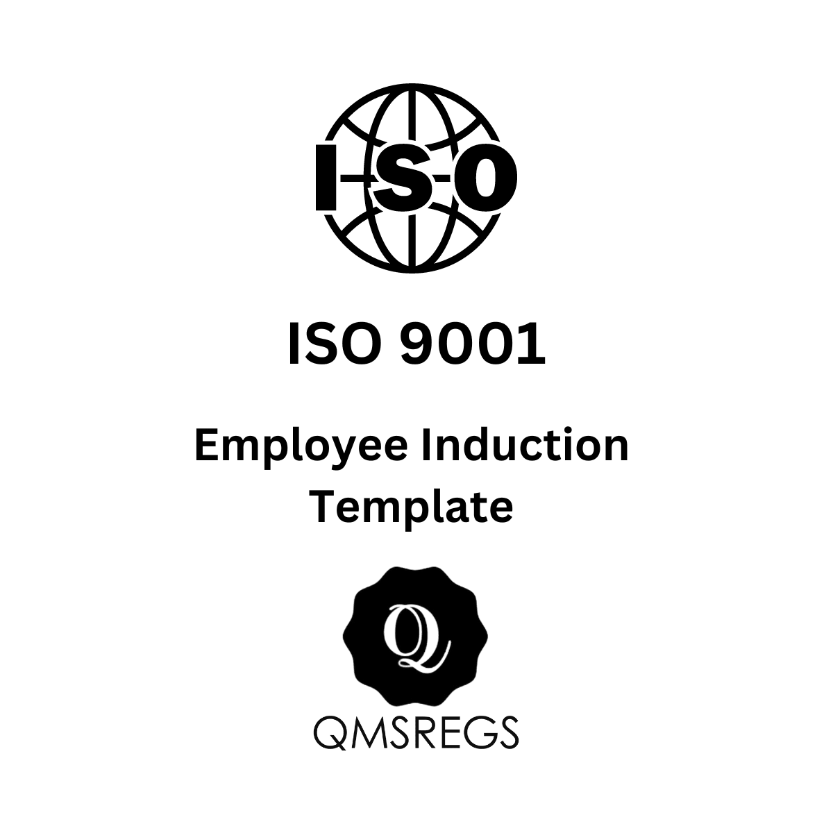 ISO 9001 Employee Induction Template