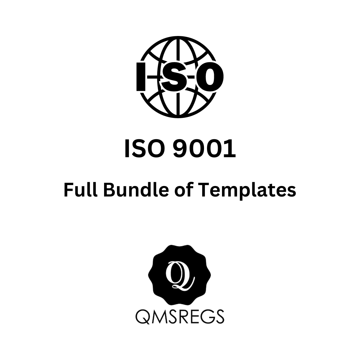 ISO 9001 full bundle of templates