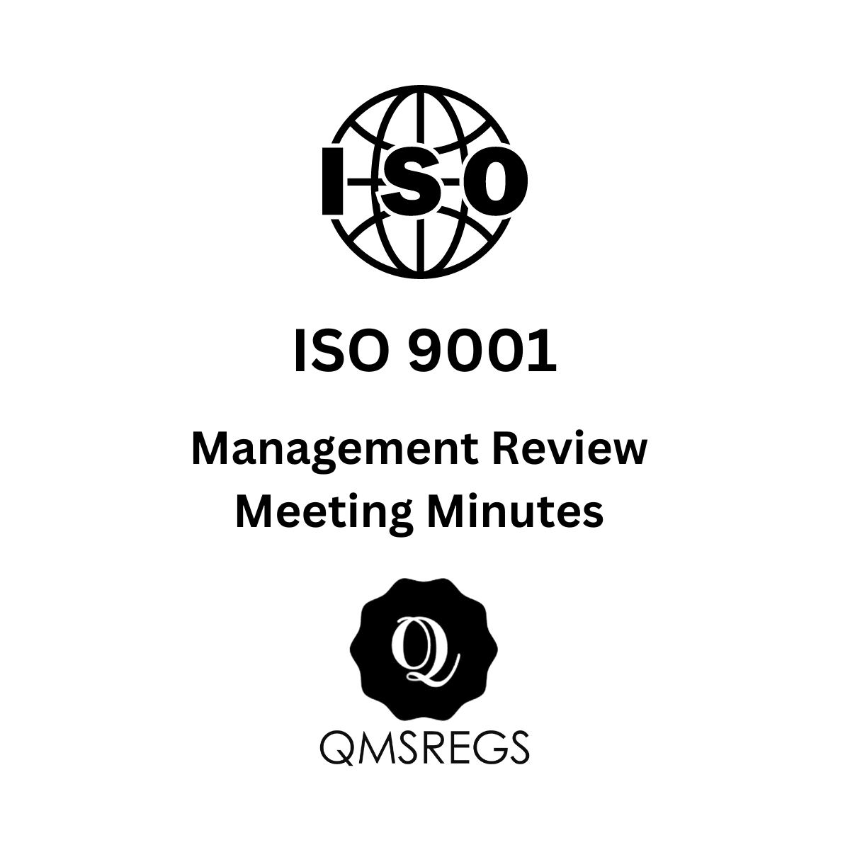 ISO 9001 Management Review Meeting Minutes Template
