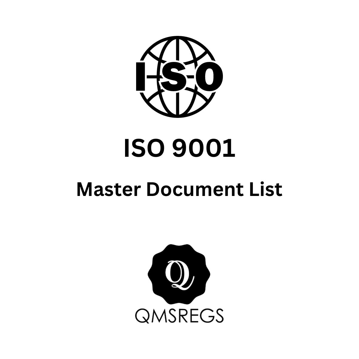 ISO 9001 Mater Document List Template