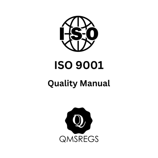 ISO 9001 Quality Manual Template