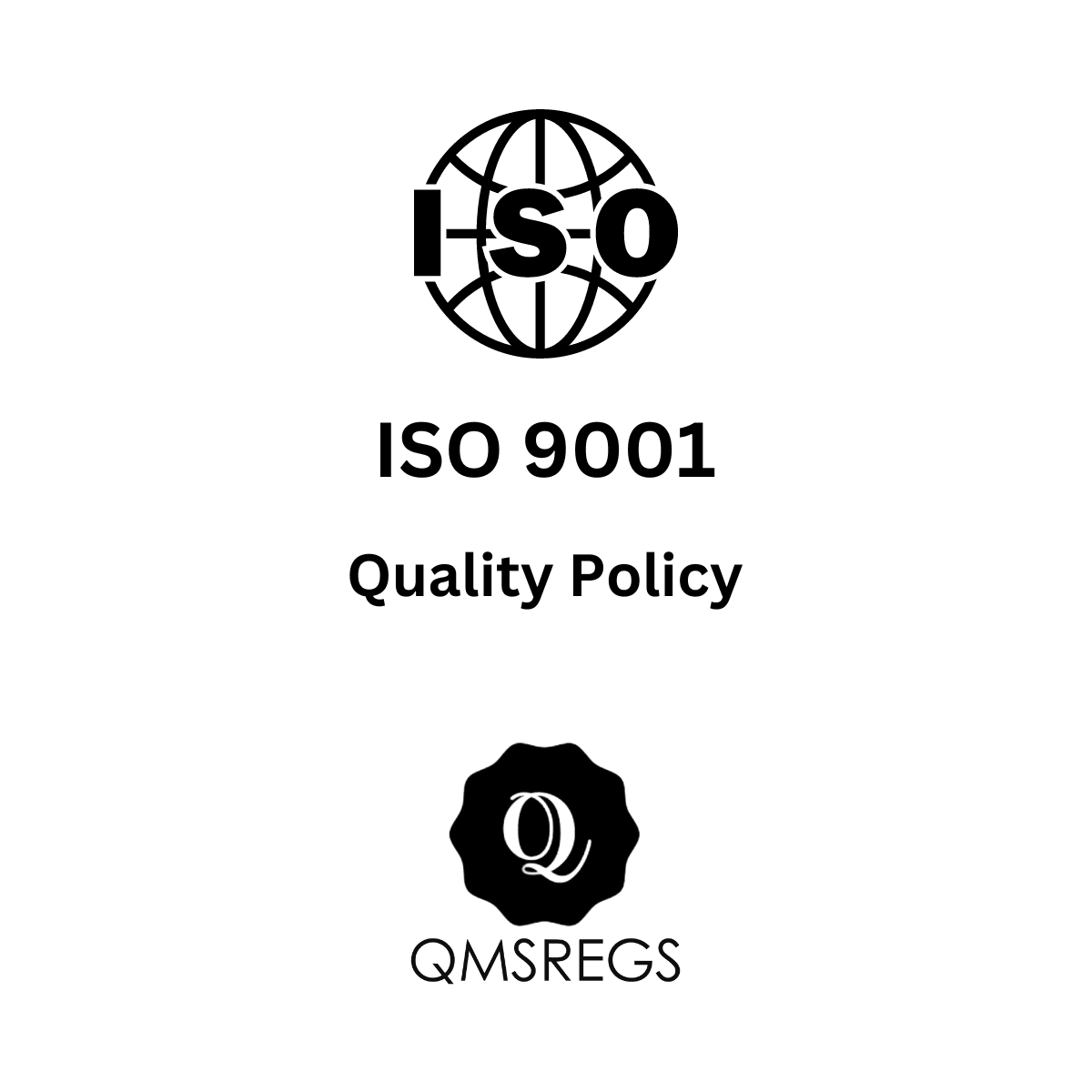 ISO 9001 Quality Policy template