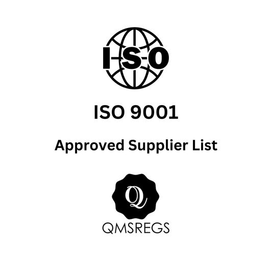 ISO 9001 Approved Supplier List Template