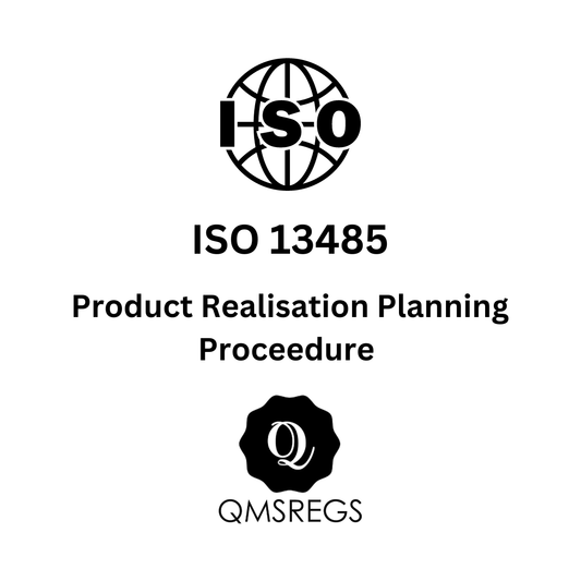 ISO 13485 Product Realisation Planning Procedure Template