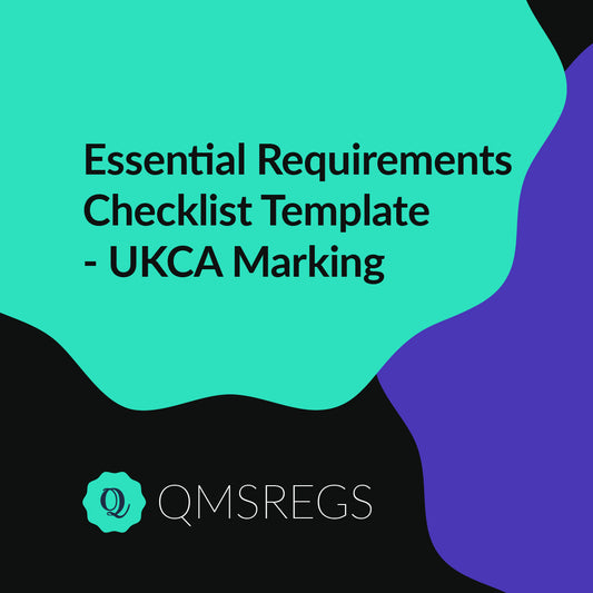 Essential Requirements Checklist Template - UKCA Marking