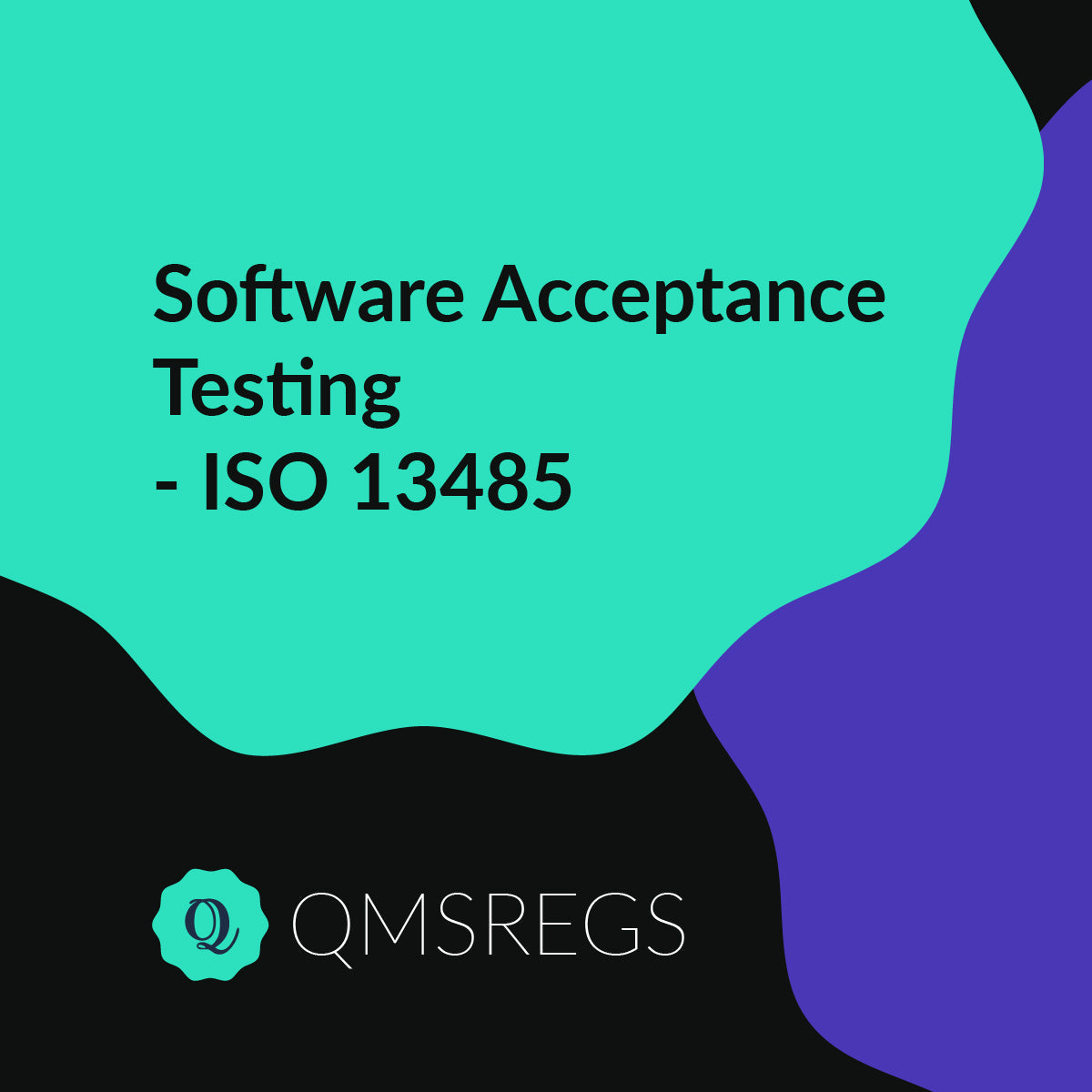 ISO 13485 (Clause 4.1) - Software Acceptance Testing