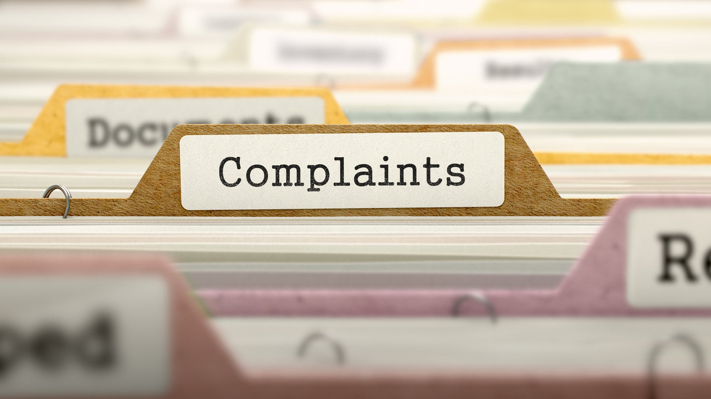 Complaints Procedure - ISO 9001