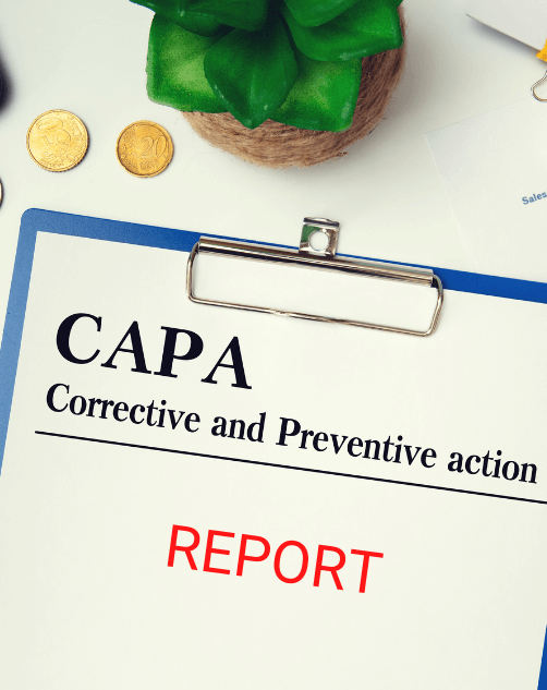 Corrective and Presentative Action (CAPA) Report Log - ISO 13485