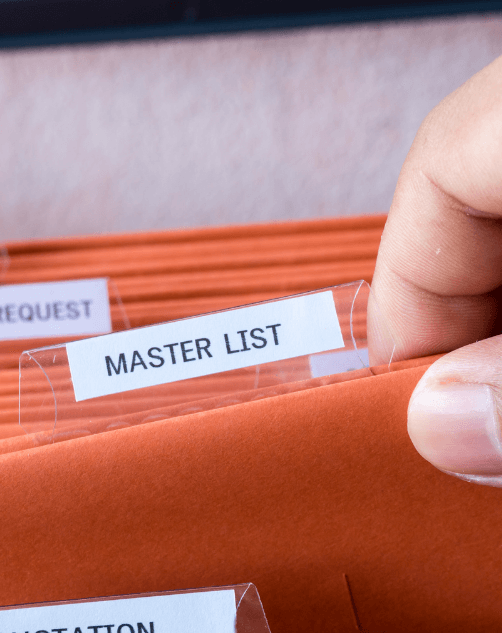 Master Document List - ISO 13485